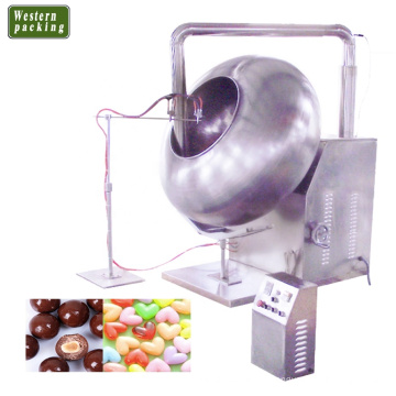 Máquina de polimento de chocolate com múltiplos nozes de uso de chocolate